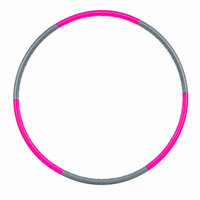 Axox Fitness Hula Hoop – Pink Grey