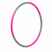 Axox Fitness Hula Hoop – Pink Grey