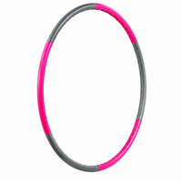 Axox Fitness Hula Hoop – Pink Grey
