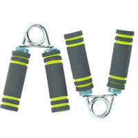 Axox Fitness Soft Hand Grips | Chrome Spring | Hand, Wrist & Forearm Strengthener