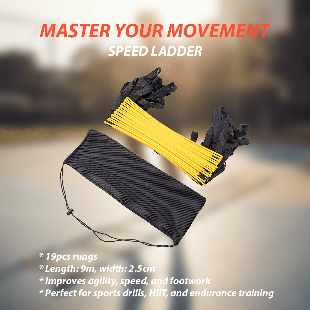 Agility Speed Ladder 9M – Speed & Footwork Trainer