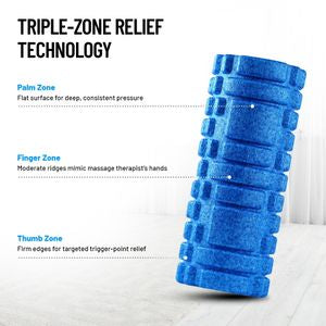 Axox Fitness Massage Foam Roller | EPP | 32.5cm | Muscle Recovery & Flexibility