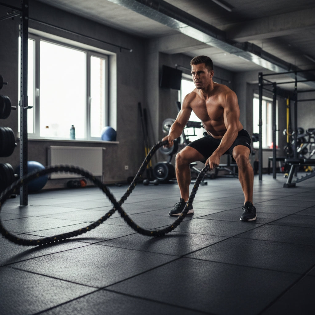 Power Training Rope 30ft – Heavy-Duty Battle Rope