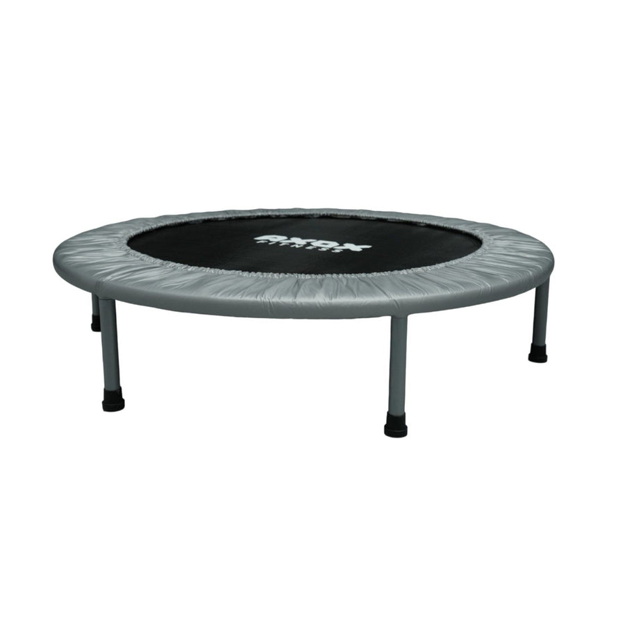 Axox Fitness Aerobic Bouncer Trampoline | 38-Inch | Silver Grey