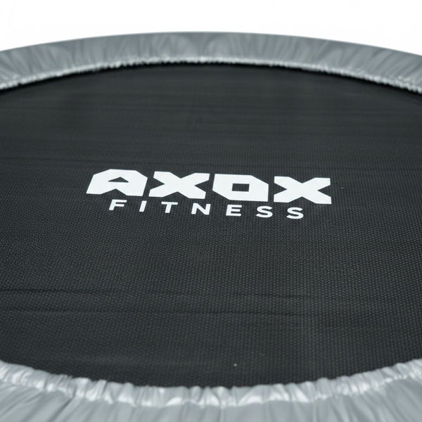 Axox Fitness Aerobic Bouncer Trampoline | 38-Inch | Silver Grey