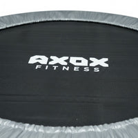 Axox Fitness Aerobic Bouncer Trampoline | 38-Inch | Silver Grey