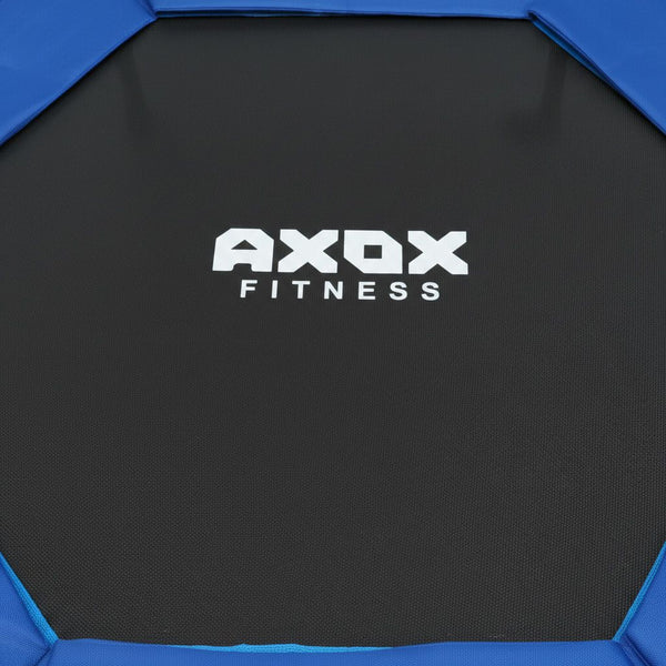 Axox Fitness 50-Inch Hexagonal Fitness Trampoline with Safety Handle | Black