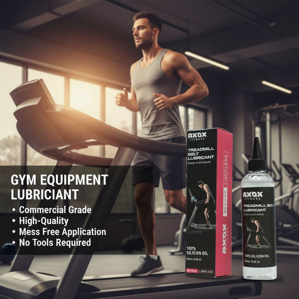 Axox Fitness Silicone Lubricating Oil for Fitness Equipment | 250ml