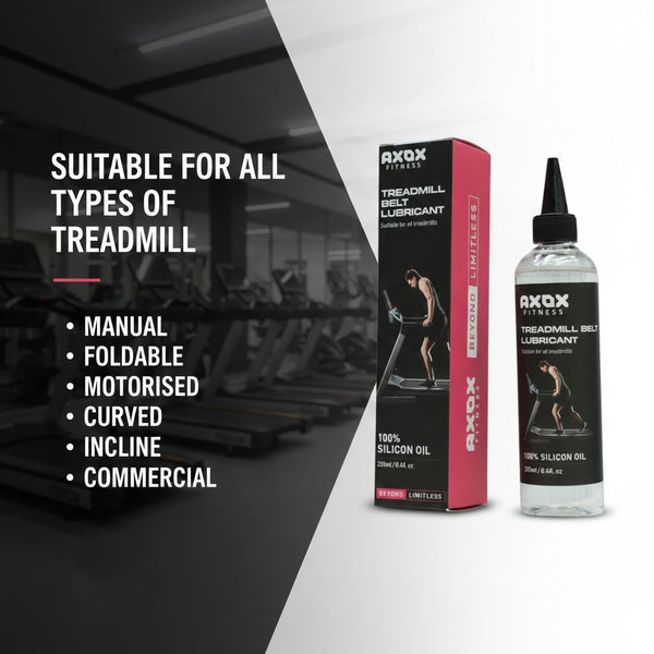 Axox Fitness Silicone Lubricating Oil for Fitness Equipment | 250ml