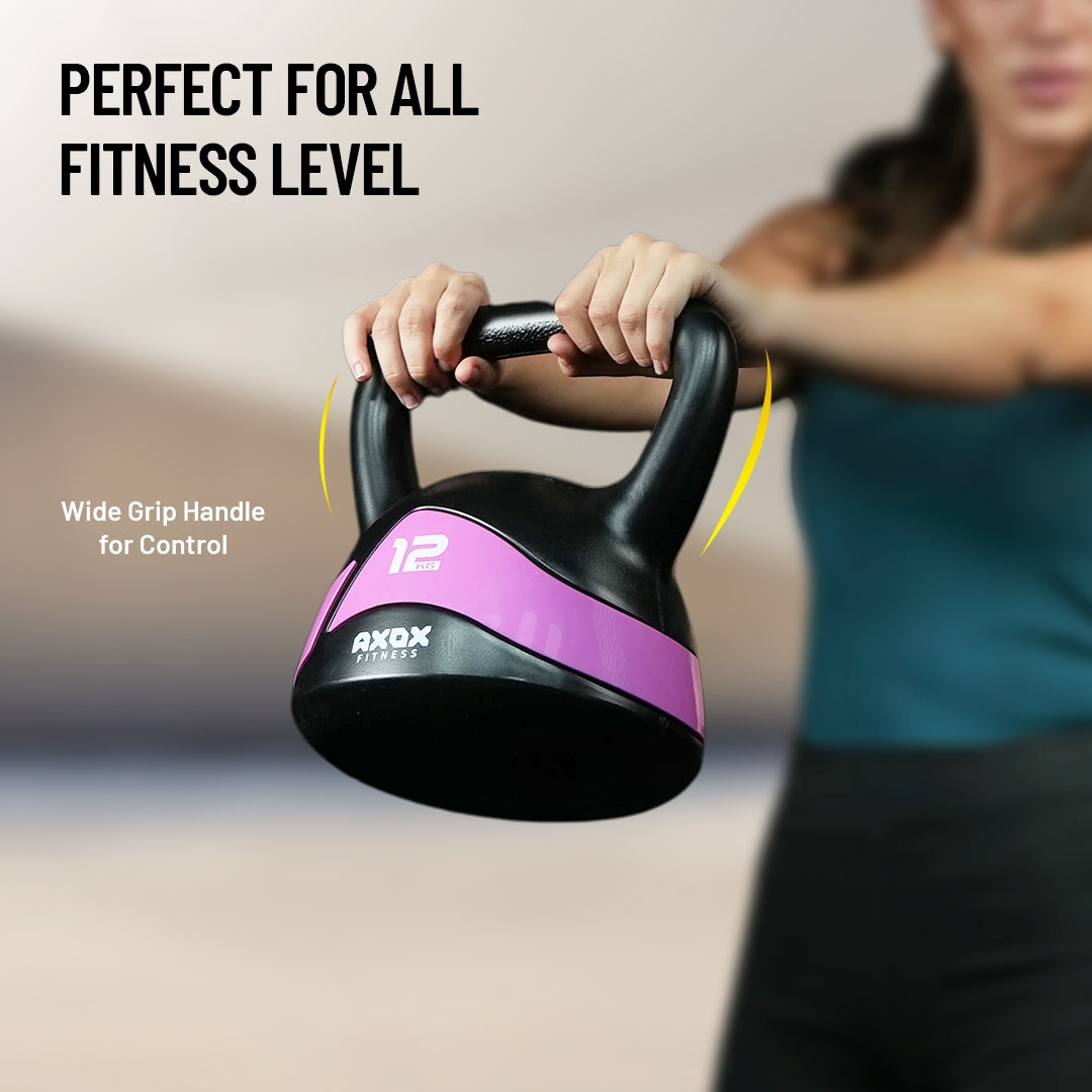 Axox Fitness Vinyl Kettlebell 12kg