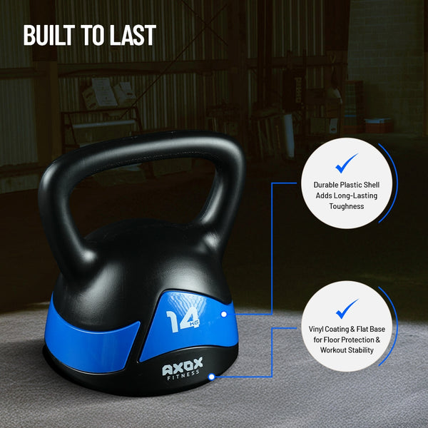 Axox Fitness Vinyl Kettlebell 14kg