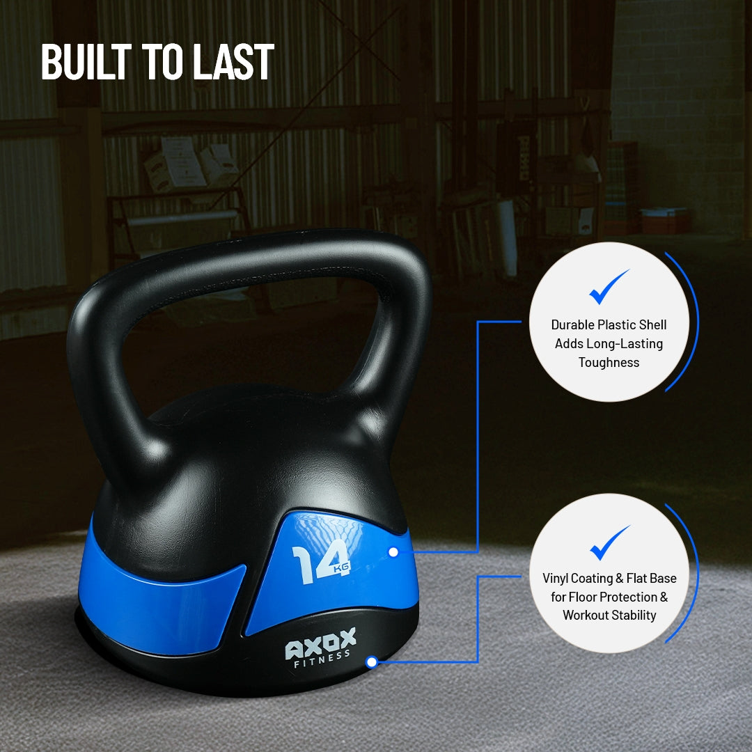 Axox Fitness Vinyl Kettlebell 14kg
