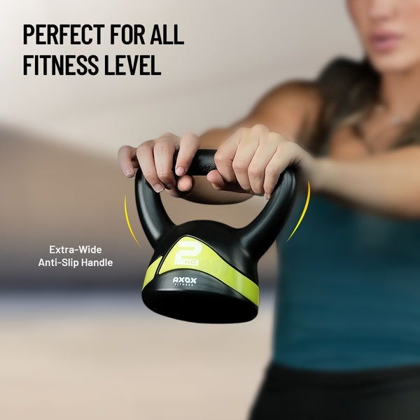 Axox Fitness Vinyl Kettlebell 2kg