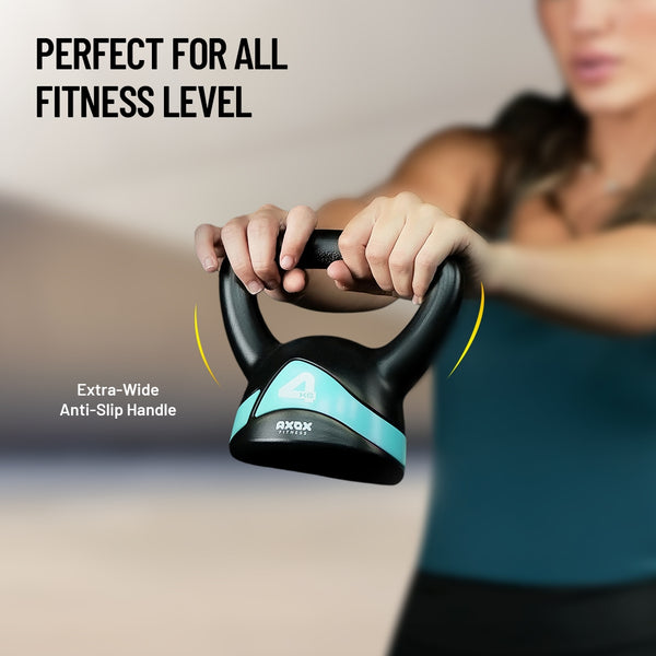 Axox Fitness Vinyl Kettlebell 4kg