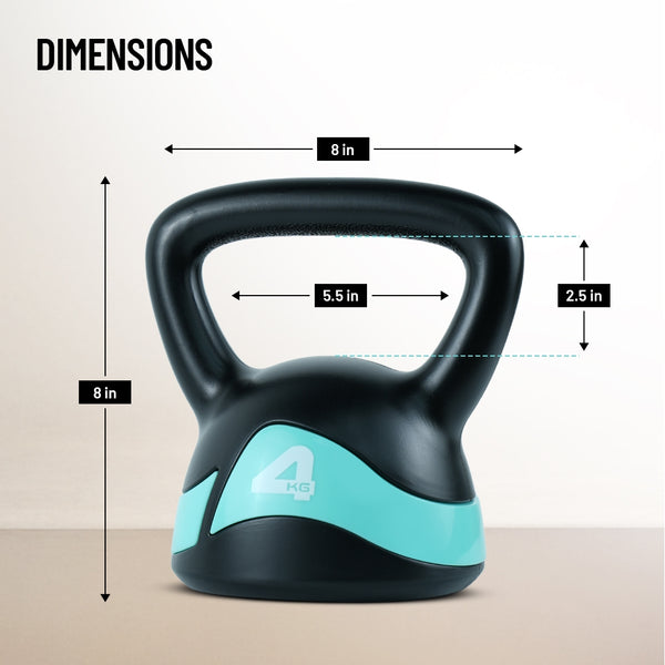 Axox Fitness Vinyl Kettlebell 4kg