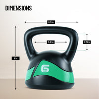 Axox Fitness Vinyl Kettlebell 6kg