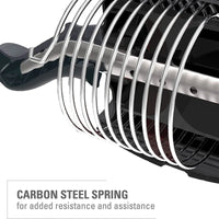 Harbinger Ab Carver Pro Wheel | Core & Oblique Trainer | Kinetic Engine Resistance | Non-Slip Ergonomic Handles | Knee Pad Included