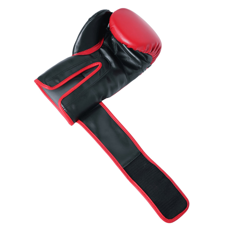 PVC Boxing Gloves - Red/Black | 6 Oz