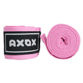 Axox Fitness Cotton/Nylon Hand Wraps – 4M (Pair) | Pink