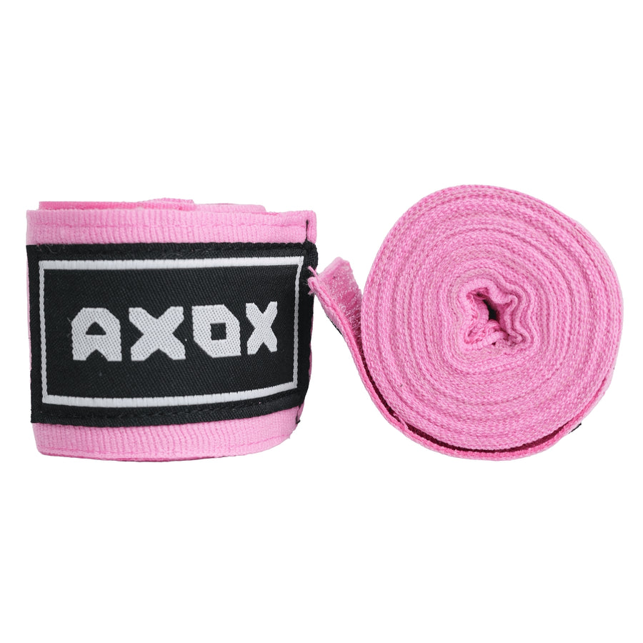 Cotton/Nylon Hand Wraps - 1  Meter (Pair) Pink 