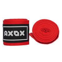 Cotton/Nylon Hand Wraps - 1  Meter (Pair) Red 