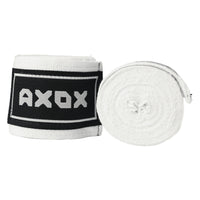 Cotton/Nylon Hand Wraps - 1  Meter (Pair) White 