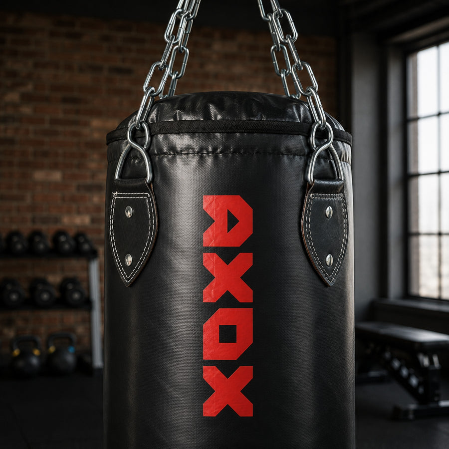 Axox Fitness PVC Filled Punching Bag for Boxing & MMA Training - 45 Kg