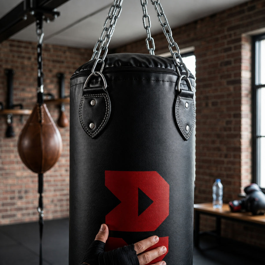 Axox Fitness PVC Filled Punching Bag for Boxing & MMA Training - 45 Kg
