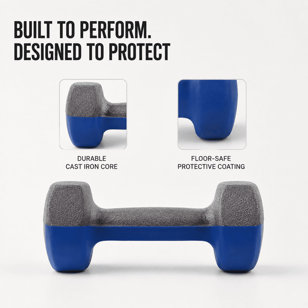 Axox Fitness Neoprene Dumbbell | 3kg Pair |