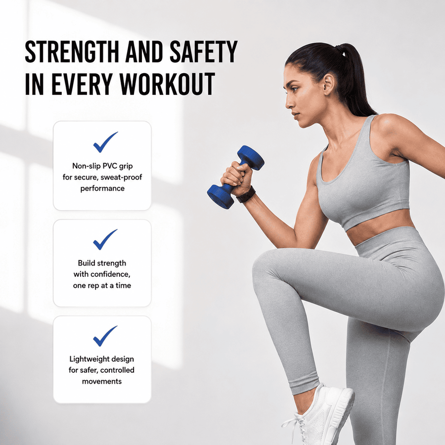 Axox Fitness Neoprene Dumbbell | 3kg Pair |