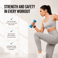Axox Fitness Neoprene Dumbbell | 2kg Pair