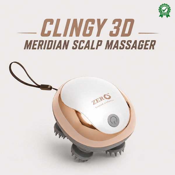 Clingy 3D Meridian Scalp Massager