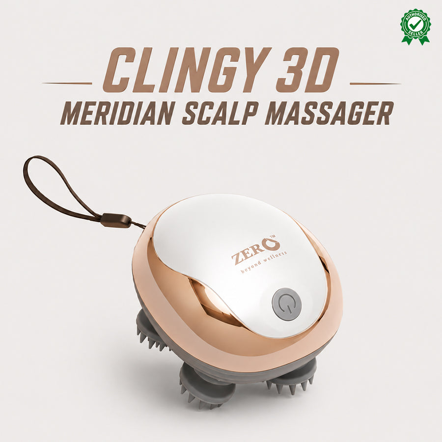 Clingy 3D Meridian Scalp Massager