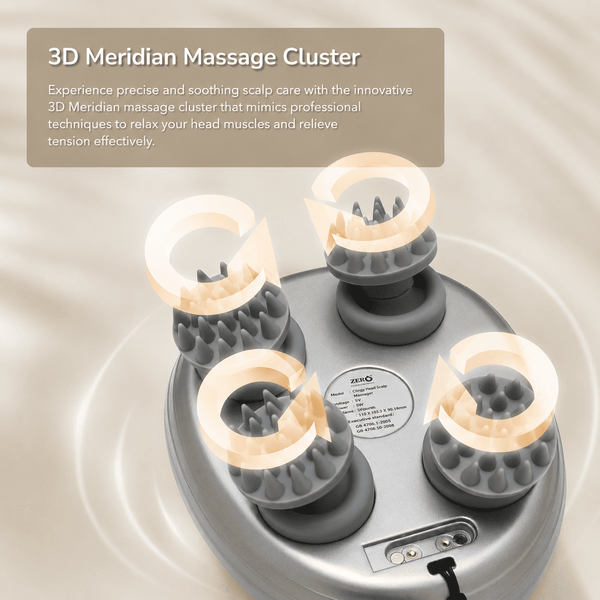 Clingy 3D Meridian Scalp Massager