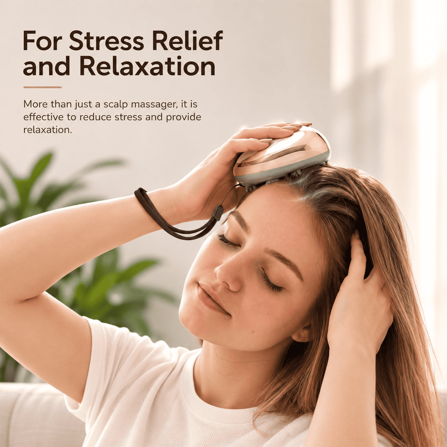 Clingy 3D Meridian Scalp Massager