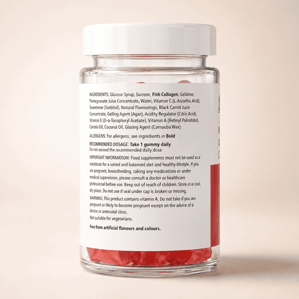 10X Marine Collagen Gummies | 500mg Norwegian Collagen Peptides