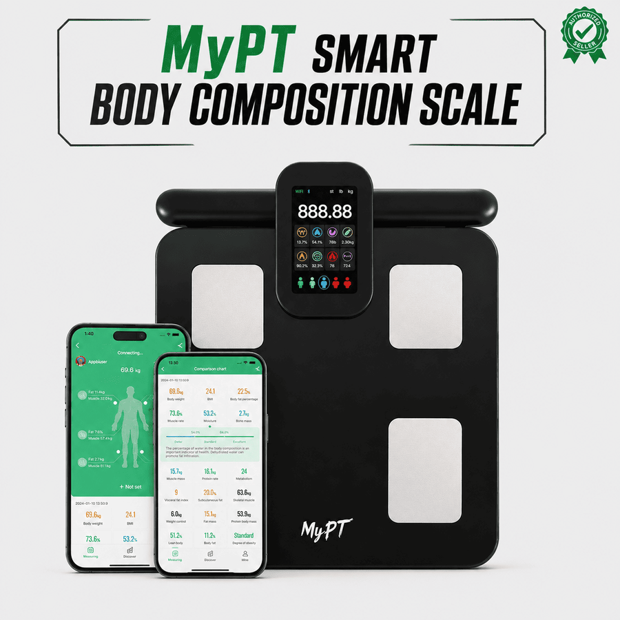 MyPT Smart Body Composition Scale | Black