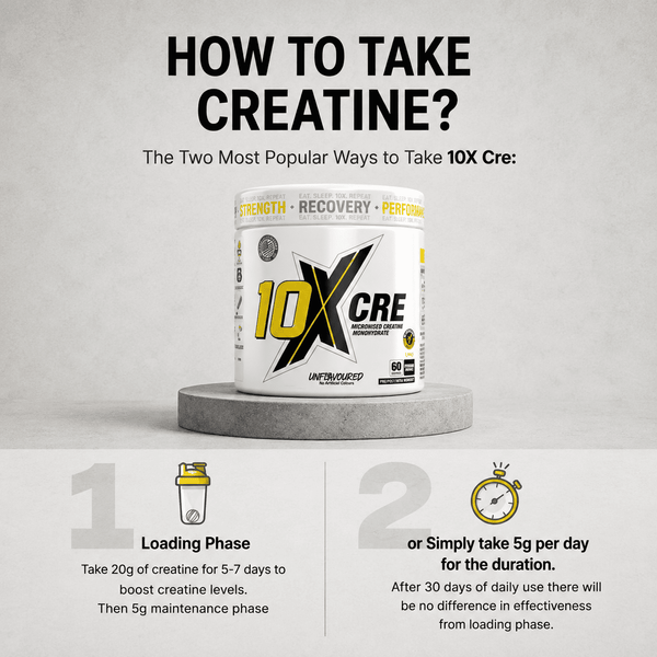 10X Creatine Monohydrate Powder | Unflavoured | 300 gms