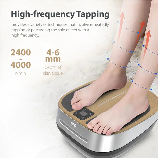 D-Medi Feet Electric Foot Massager – Deep Tissue Relief, PTC Heat Therapy, Adjustable Intensity & Smart Touch Control