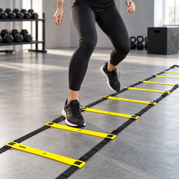Axox Fitness Speed Ladder | 4 Meter | 8 Rungs | Agility & Footwork Training