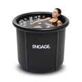ENGAGE Portable Ice Bath Tub – Foldable Cold Plunge Tub for Athlete Recovery, Muscle Recovery & Ice Therapy