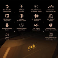 Essence Full Body Massage Chair | 3D Rollers | Zero Gravity | 18 Programs |  GuaSha Sole Therapy | AI Voice Control | Thermal Therapy