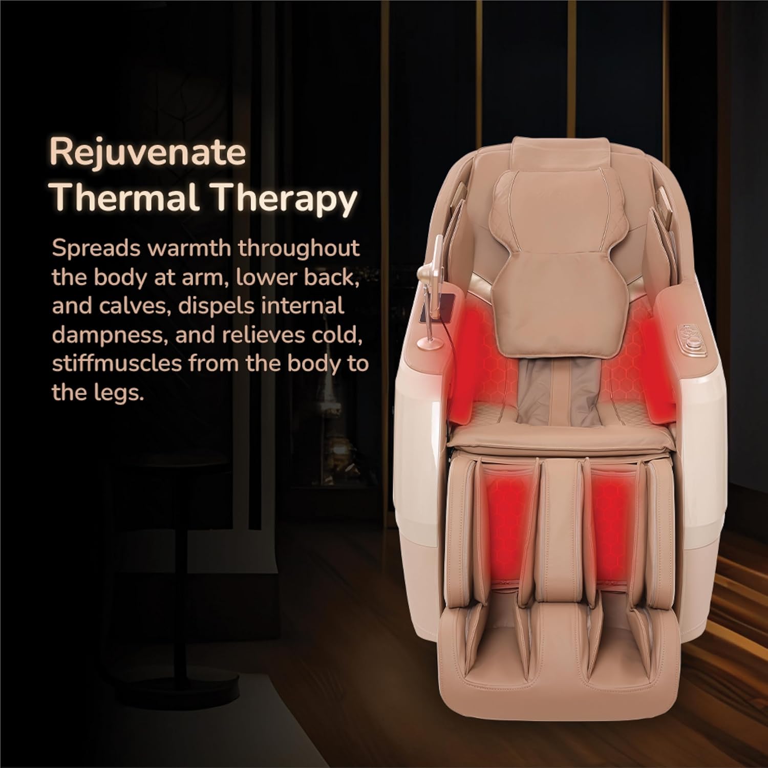 Essence Full Body Massage Chair | 3D Rollers | Zero Gravity | 18 Programs |  GuaSha Sole Therapy | AI Voice Control | Thermal Therapy