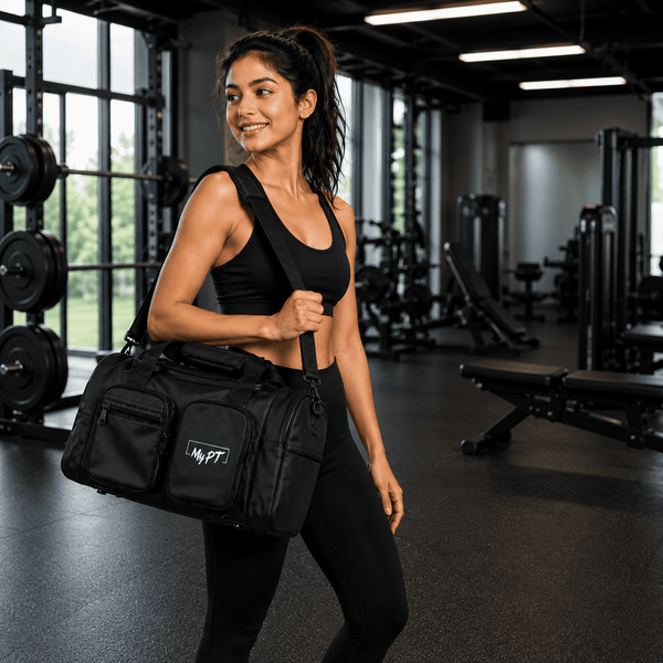 MyPT Gym Bag | Shoe Compartment, Waterproof, Multi-Pocket