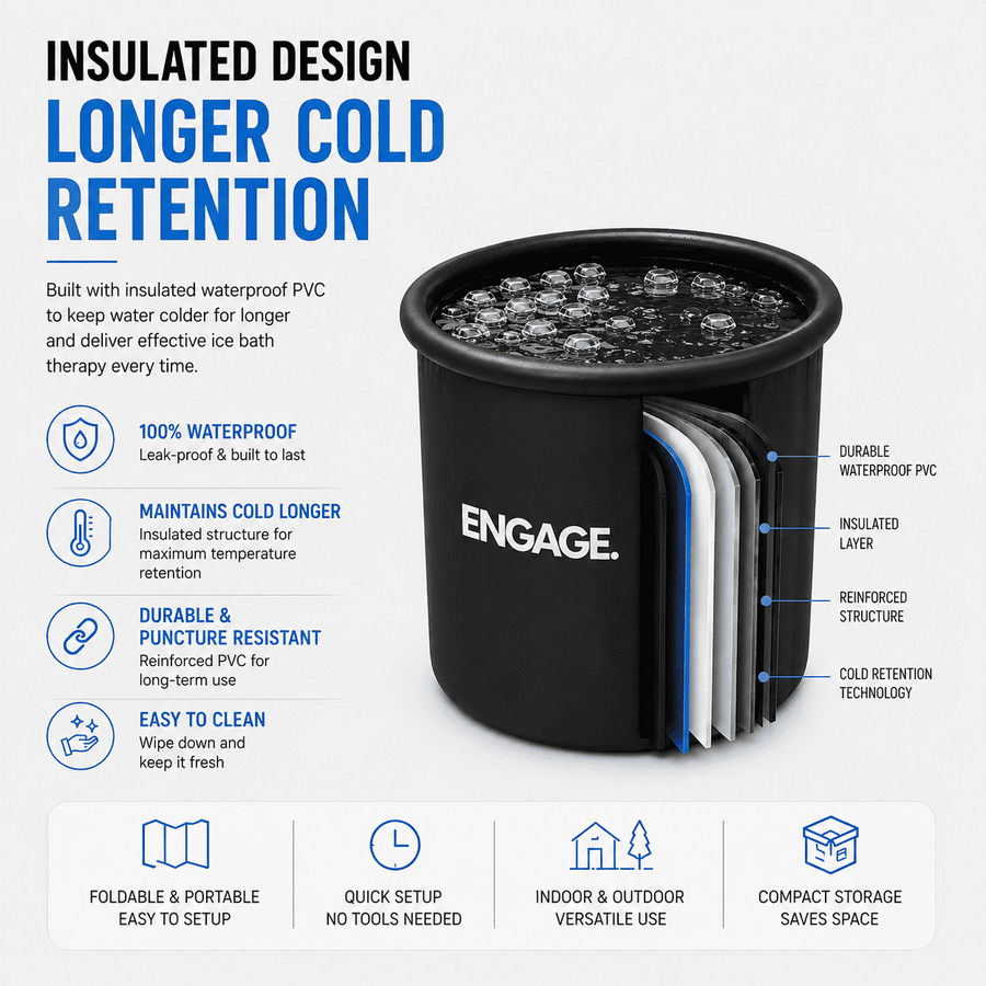 ENGAGE Portable Ice Bath Tub