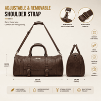 MyPT Leather Travel Duffel Bag