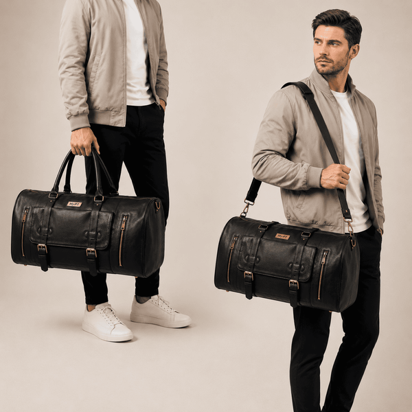 MyPT Leather Travel Duffel Bag