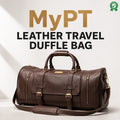 MyPT Leather Travel Duffel Bag