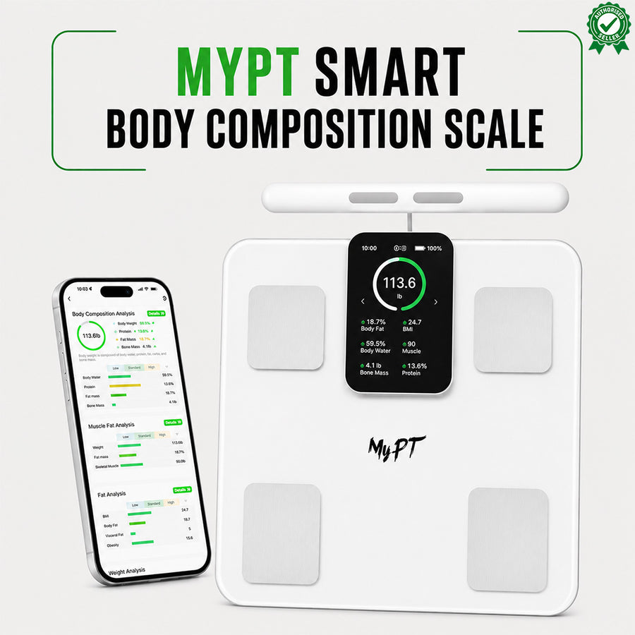 MyPT Smart Body Composition Scale | White