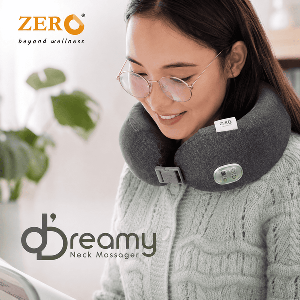 D-Dreamy 2-in-1 Neck Pillow Massager